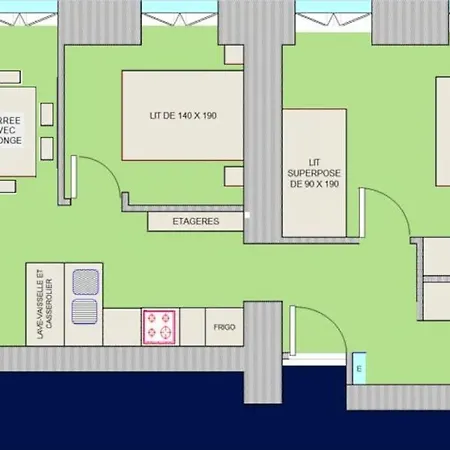 Familial T3 Avec Sauna 8 Personnes * Eaux-Bonnes